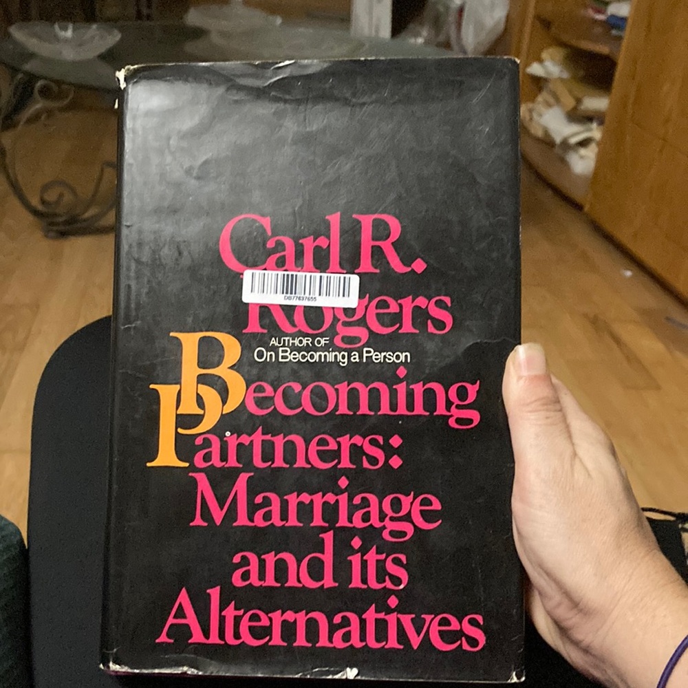 Carl Rogers hardback psychology book